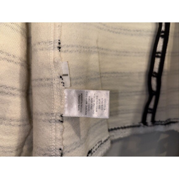 Women’s Lou & Grey Soft Textured Blazer Black & White Size XL EUC Shawl Collar - Picture 6 of 10